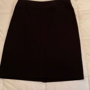 Black cotton skirt size 8